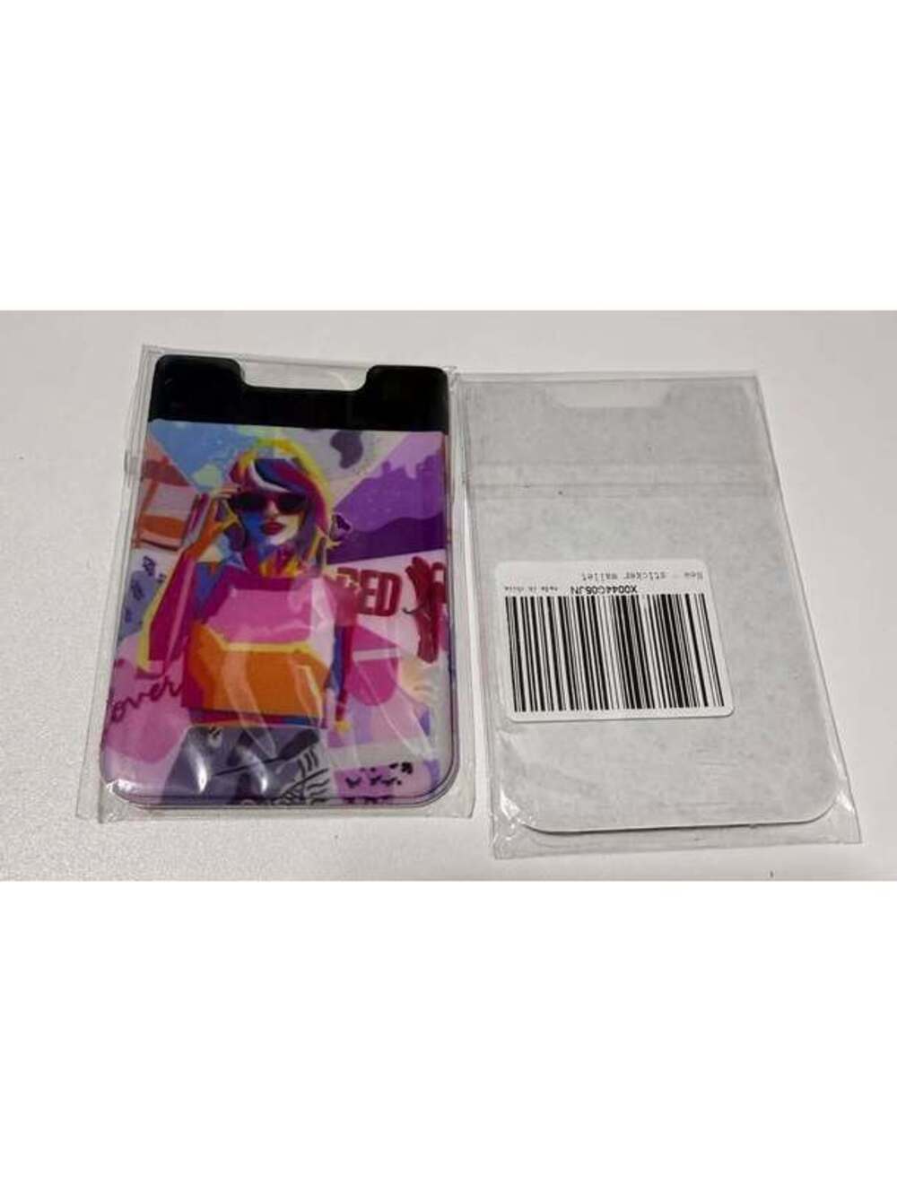 Taylor Swift card holder stick on